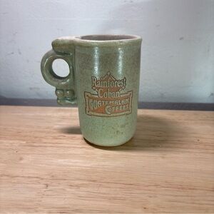 Handmade Rainforest Coban Guatemalan Coffee Cup
